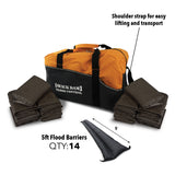 Flood Barrier Kit with Duffel Bag