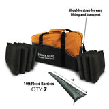 Flood Barrier Kit with Duffel Bag