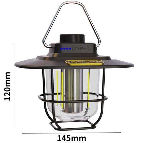 LED Retro Hanging Tent Lamp