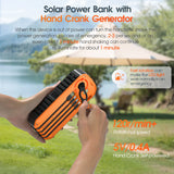 Portable Power Bank – Solar-Powered & Multi-Functional