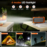 Portable Power Bank – Solar-Powered & Multi-Functional
