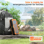 Portable Power Bank – Solar-Powered & Multi-Functional