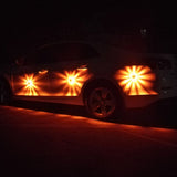 4pcs Magnetic LED Emergency Roadside Light