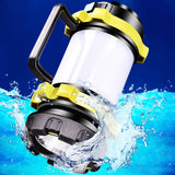Portable LED Rechargeable Camping Lantern and Flashlight