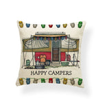 Decorative Camping Pillow Cover